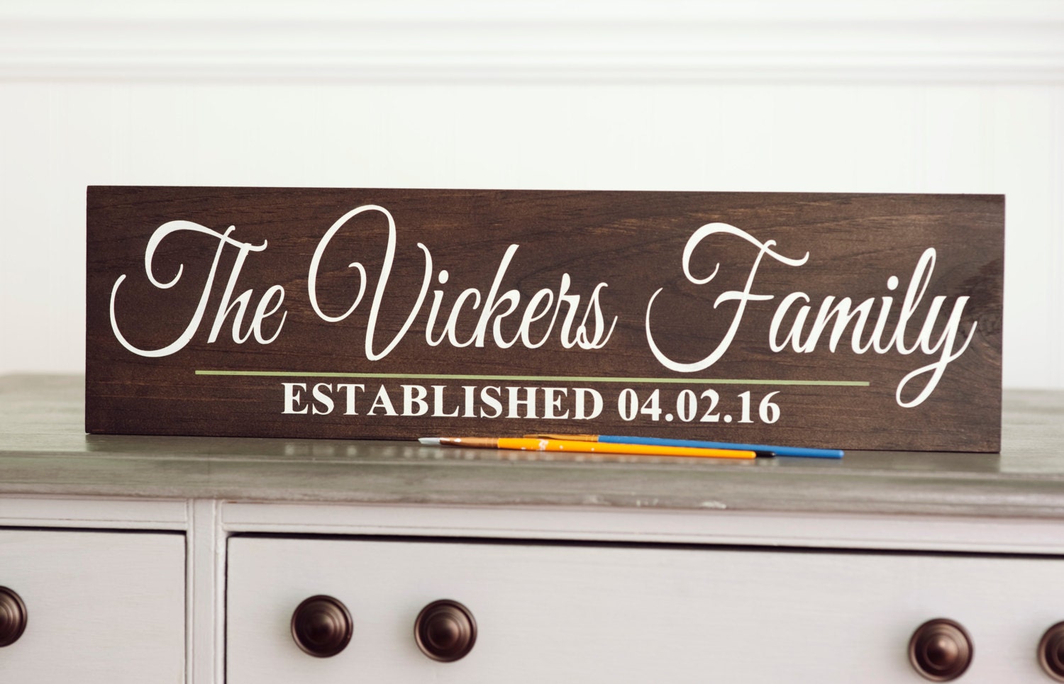 Personalized Established Sign Personalized by CypressandWhim