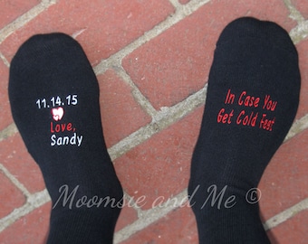 Monogram Groom Socks- Monogrammed Father of the Bride Socks- Personalized Socks- Wedding Socks- Wedding Gift- Bridal Set- Wedding Party Gift