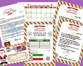 Items similar to Mini Christmas Elf Passport - personalised for your ...