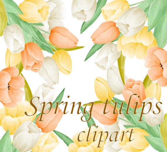 clipart tulips spring flowers - photo #36