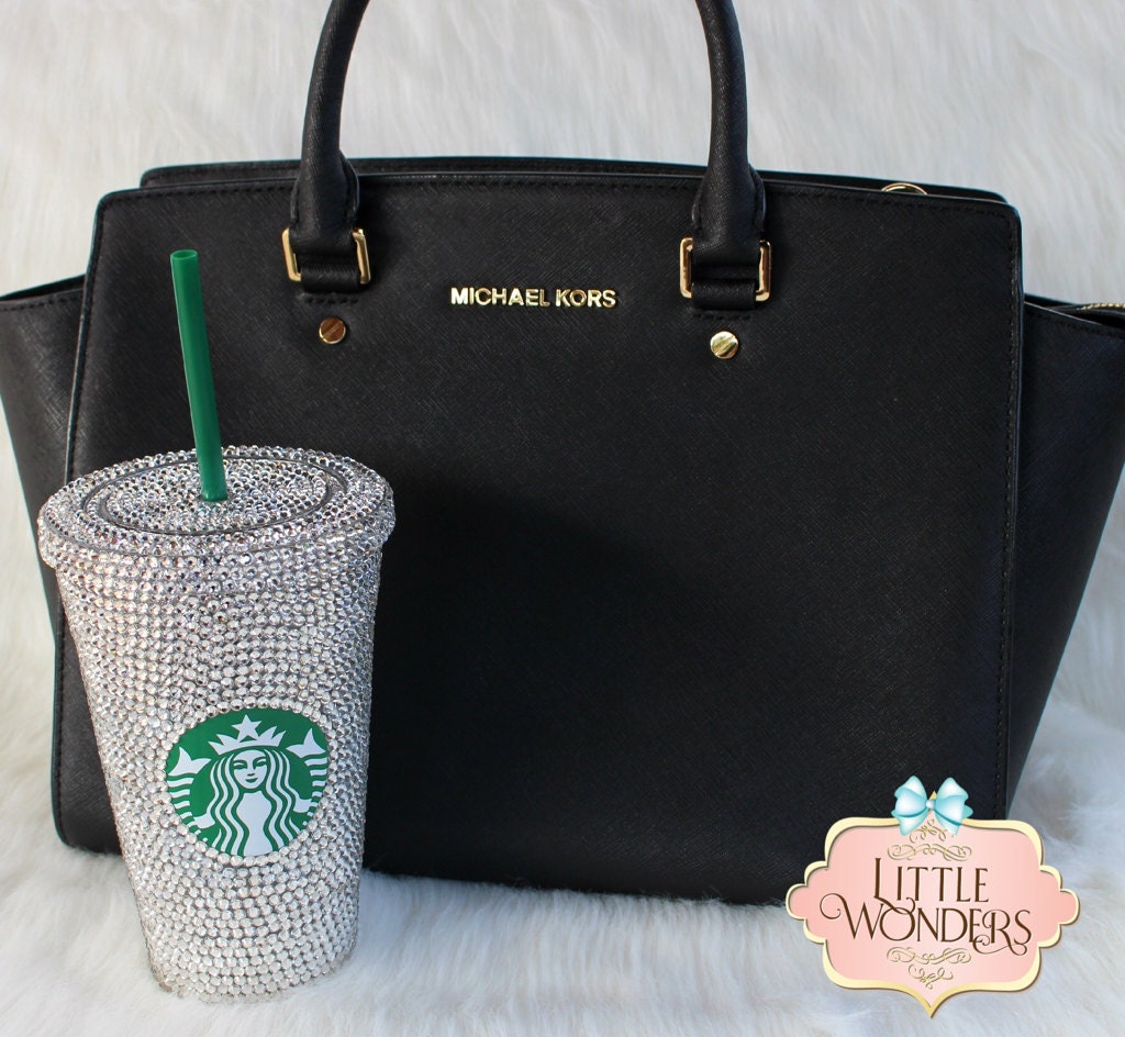 starbucks bling plastic cold cup