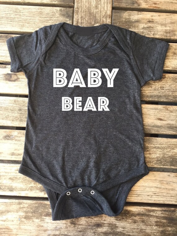 Baby Bear onesie onesie Baby Bear Baby Boy Baby Girl Baby