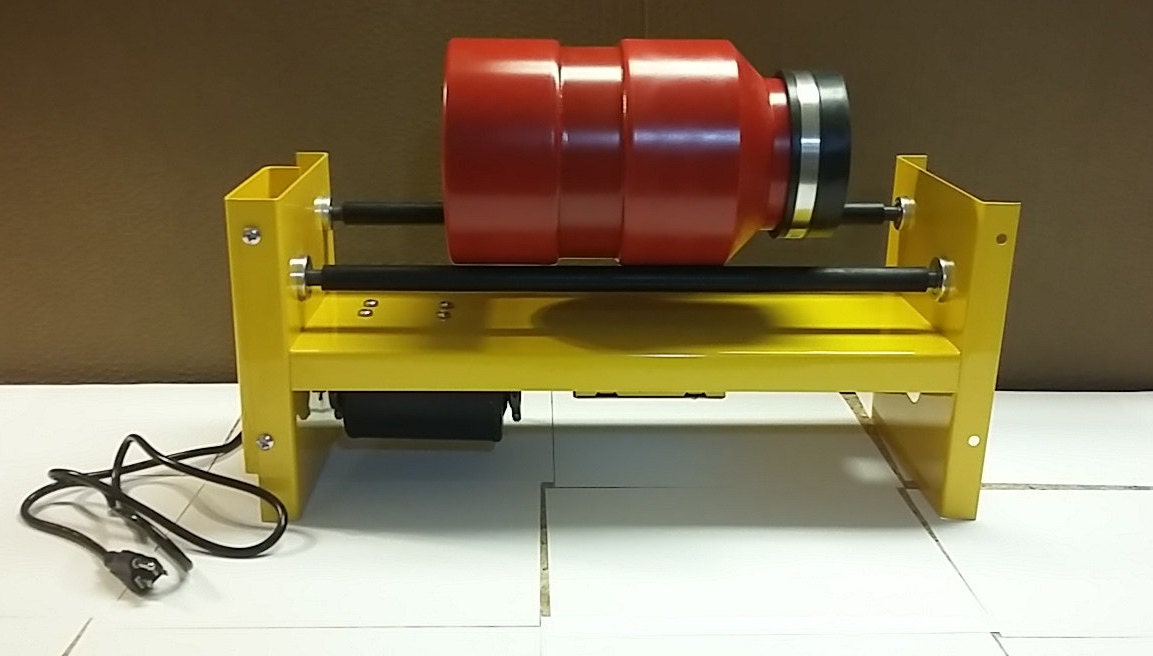 15lb Capacity Rock Tumbler Heavy Duty Complete with