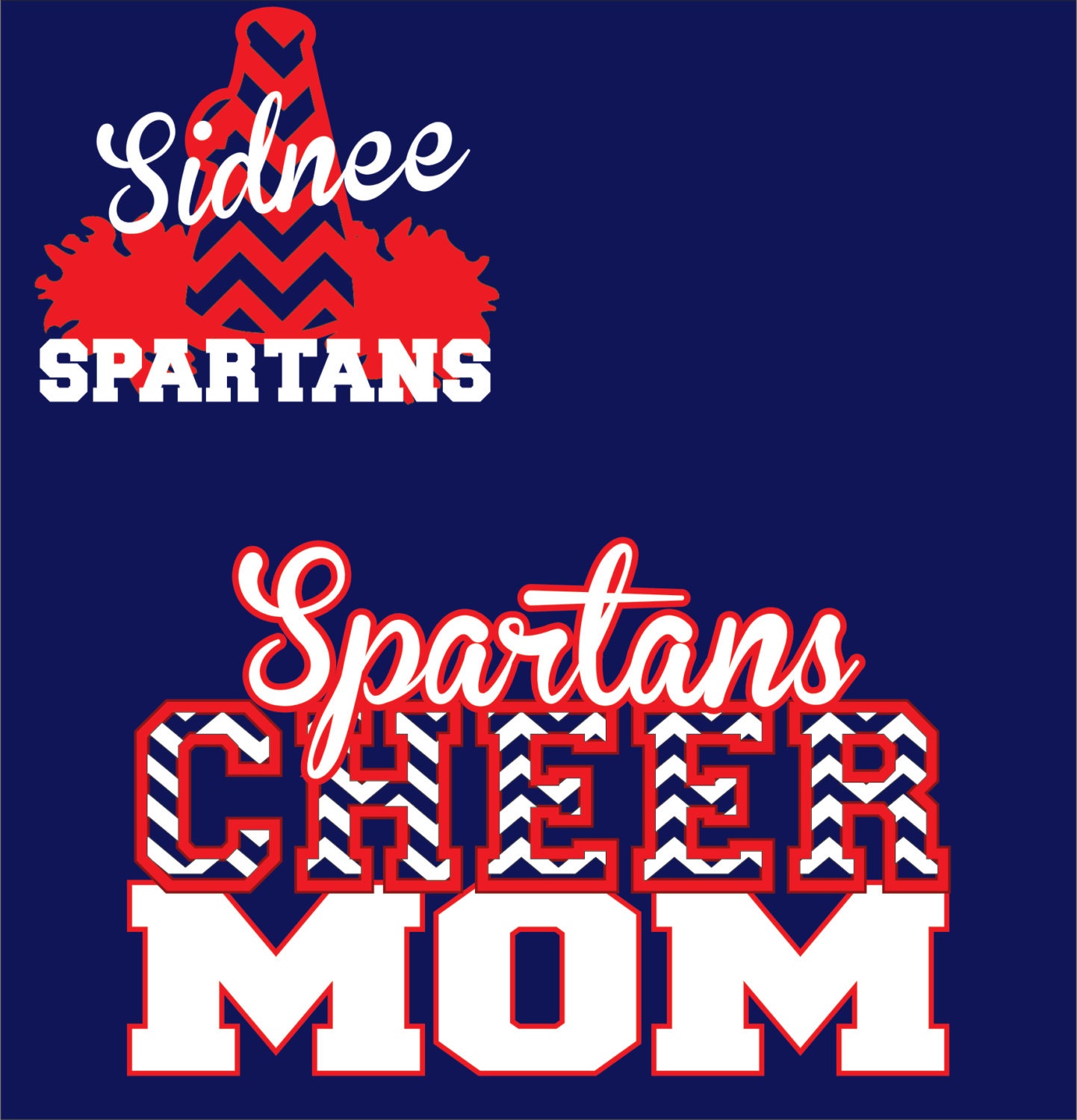 Cheer Mom Shirt by CreationsbyWhitefish on Etsy