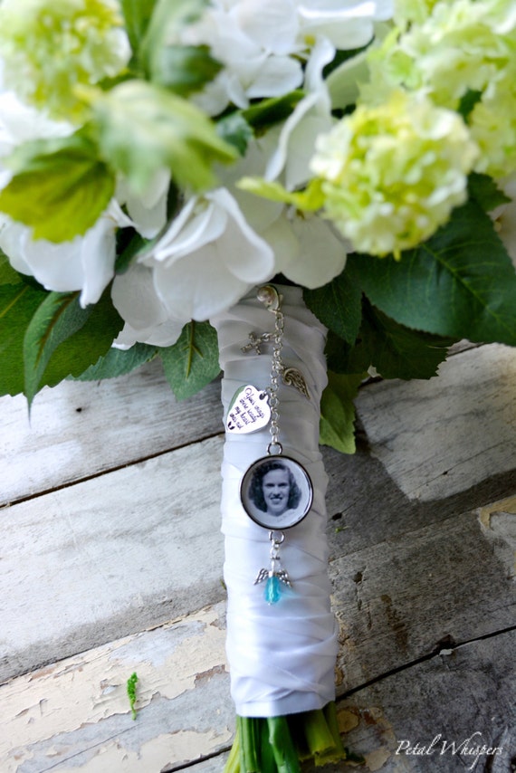 Bouquet CharmSomething Blue Wedding Bouquet Charm Bridal