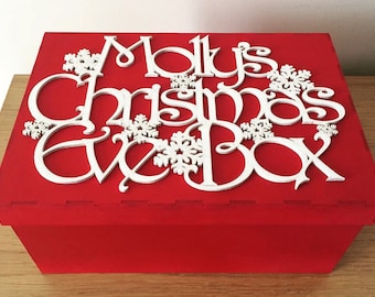 personalised christmas eve box personalized christmas eve box wooden christmas eve box christmas eve the night before christmas tradition