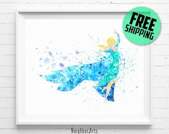 Frozen Wall Art elsa wall art | etsy Frozen Wall Art elsa wall art | etsy