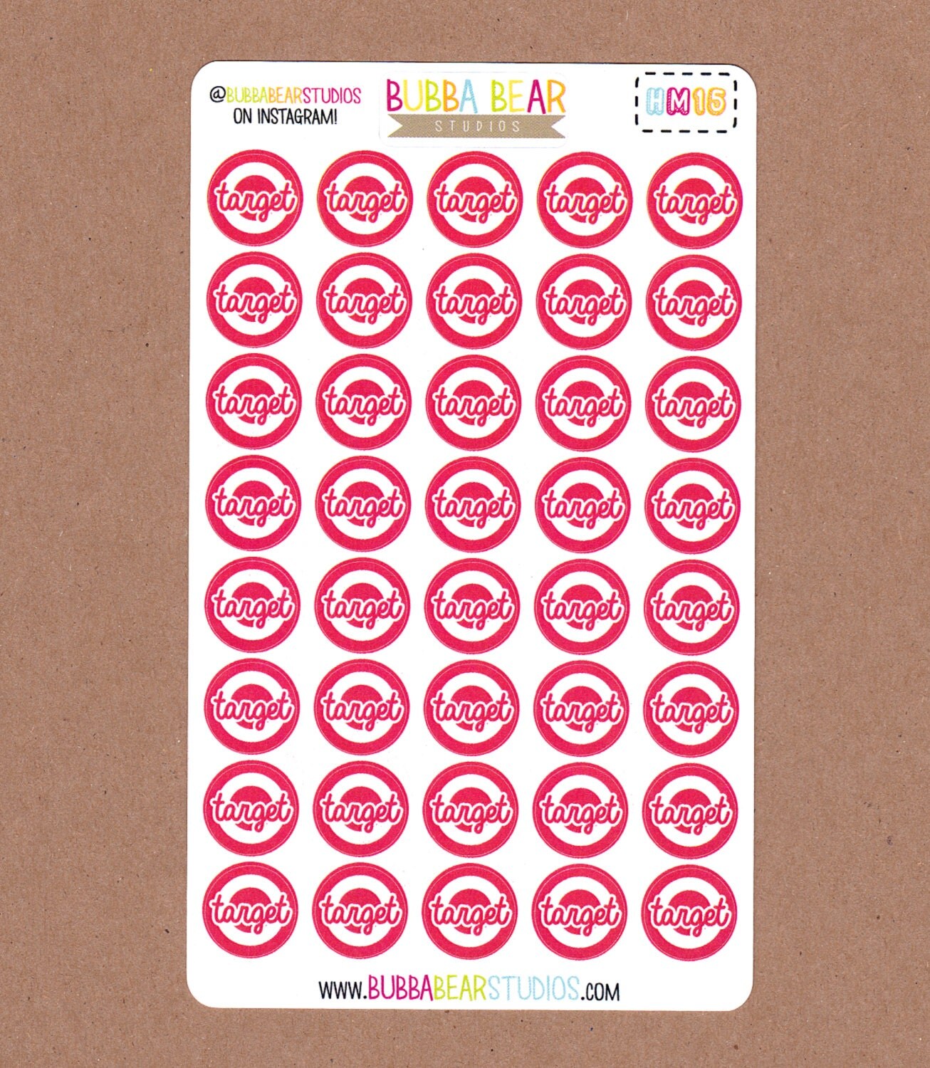 Target Shopping Sticker Planner Stickers Target Haul