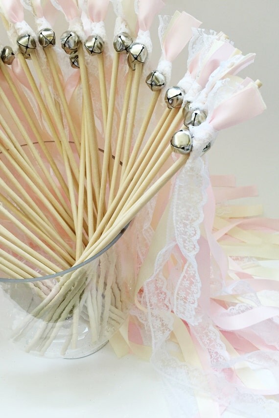 50 Wedding Wands Wedding Send Off Streamers Ribbon Wands