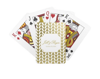 Personalized Wedding Playing Cards Custom by ShelbyAnnGifts
