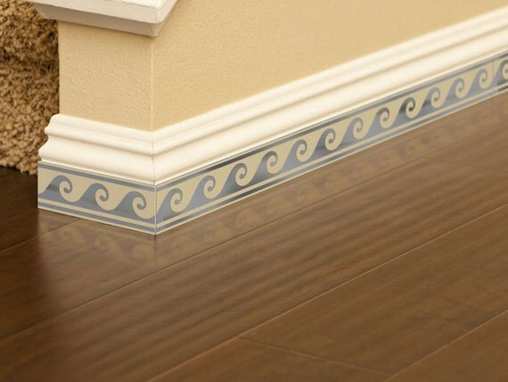 ONDA Border Peel & Stick Decorative Metal Borders 6x60cm ONDA Border Peel & Stick Decorative Metal Borders 6x60cm