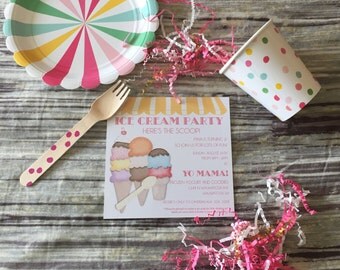 We All Scream For Ice Cream/Birthday/Boy/Girl