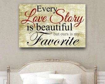 Every love story is beautiful | Etsy