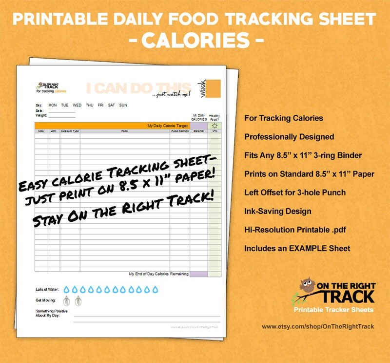 online food calorie tracker