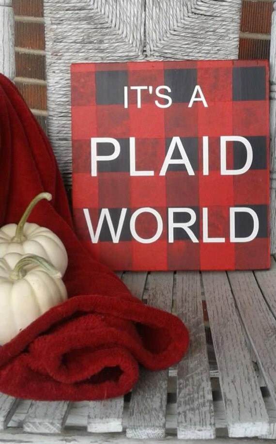 Buffalo Plaid Buffalo Plaid Decor Buffalo Check Red