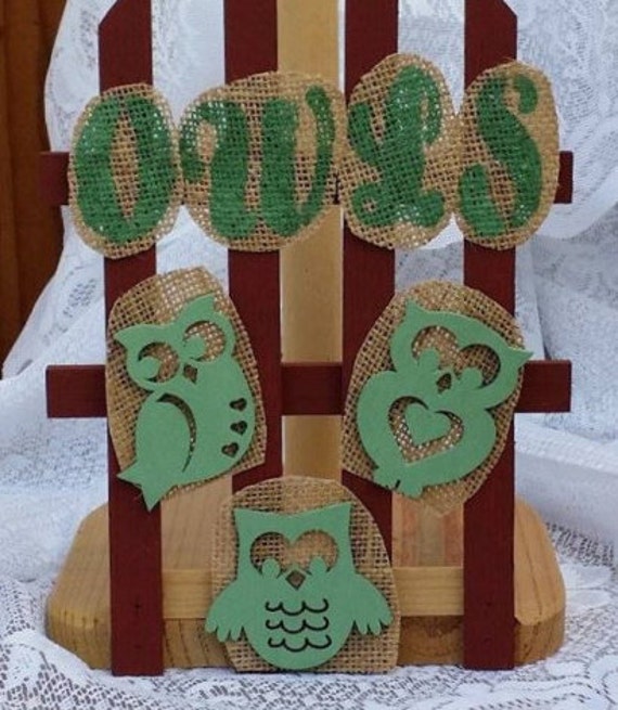 Owl Paper Towel Holder Wooden Owl Kitchen By ApronStringsOwlLady   Il 570xN.915937083 13bo 