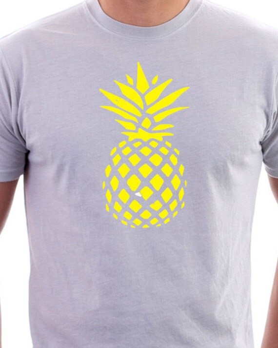 Tshirt with Pineapple Logo by LittleMonkeyCasuals on Etsy