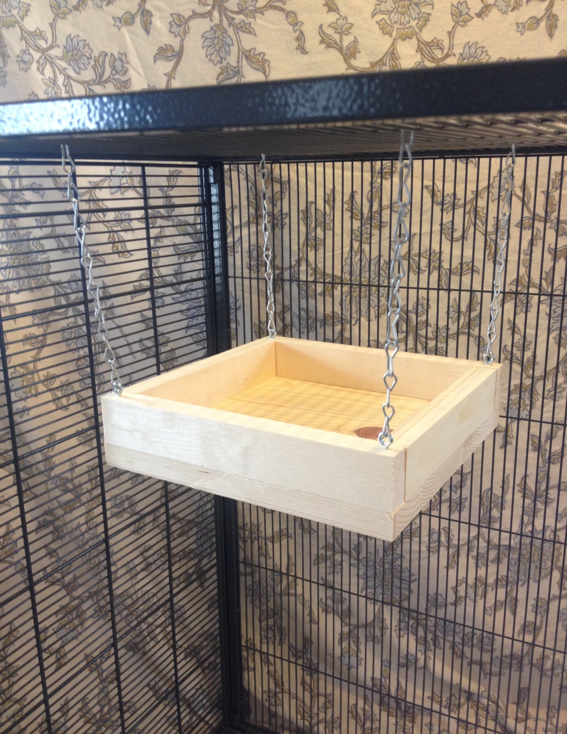 Kiln Dried Pine Chinchilla Wood Swing Quick Links