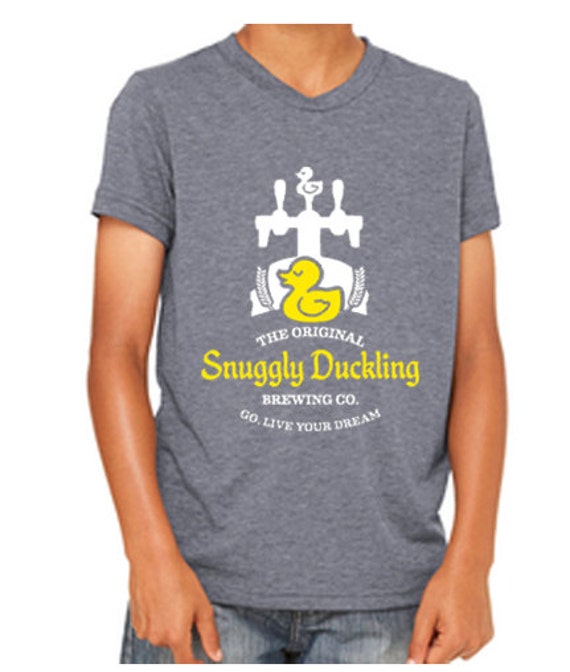 Youth Tee Snuggly Duckling Brewery Shirt Disneyland Shirt