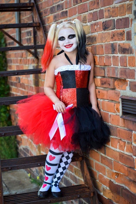 Harley Quinn tutu dress Harley Quinn costume Harley Quinn