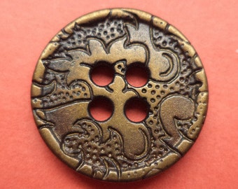 8 metal buttons bronze buttons 21 mm (6053) metal button jacket buttons