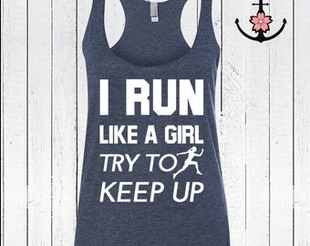 Run like a girl | Etsy