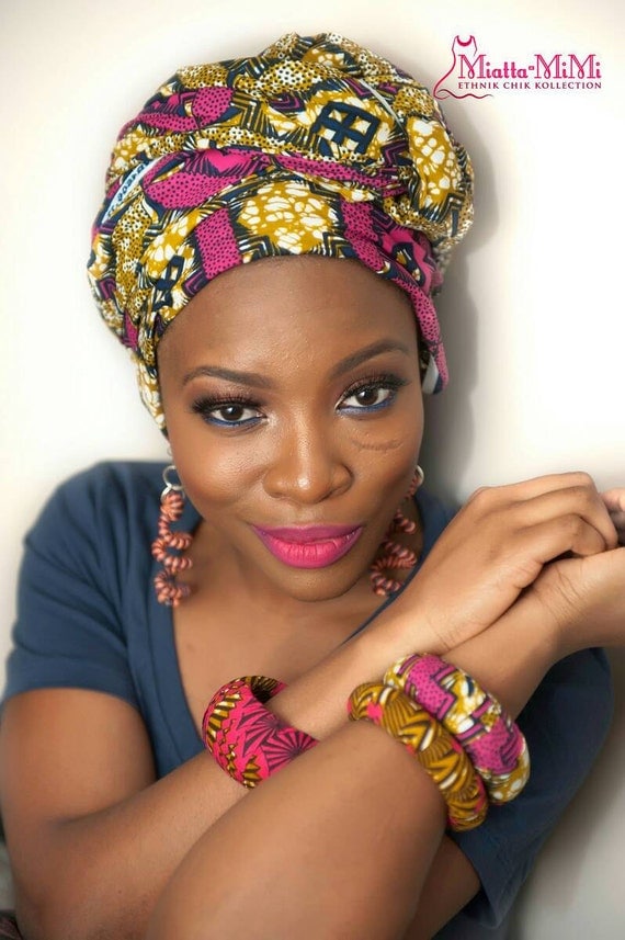 African Head Wrap African Clothing African Fabric By Boutiquemix 