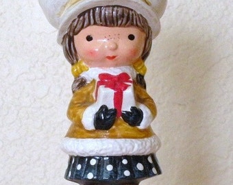 1970s HOLLY HOBBY Christmas Figurine