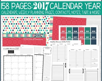 PRINTABLE Perpetual Calendar Date by mycomputerismycanvas on Etsy