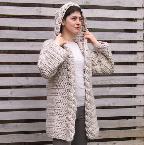 Womens crochet cardigan pattern