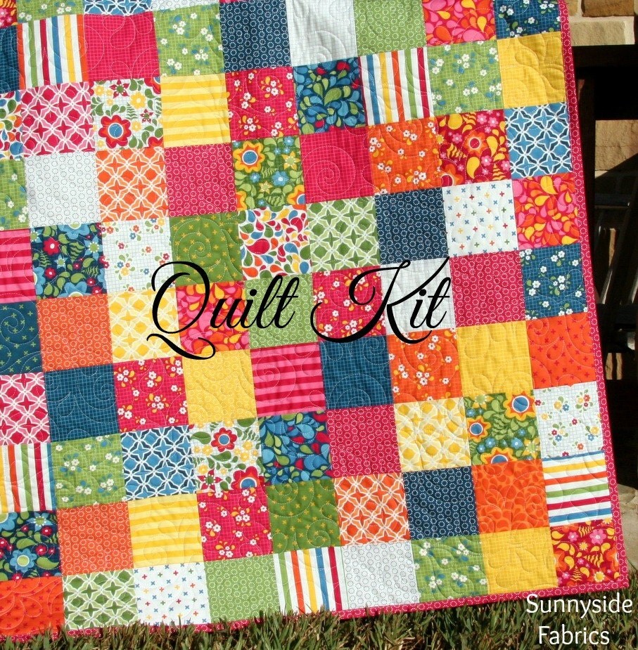 Quilt Kit Best Day Ever April Rosenthal Moda Fabrics Precut