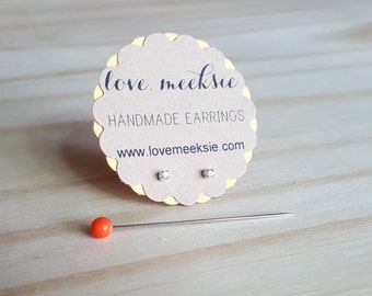 1.5mm extra tiny micro earrings, teeny tiny stud earrings, sterling silver tiny studs, tiny clear gem stud earrings, tiny cartilage earrings
