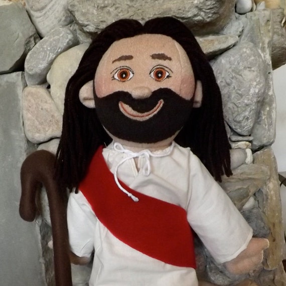 jesus stuffed toy