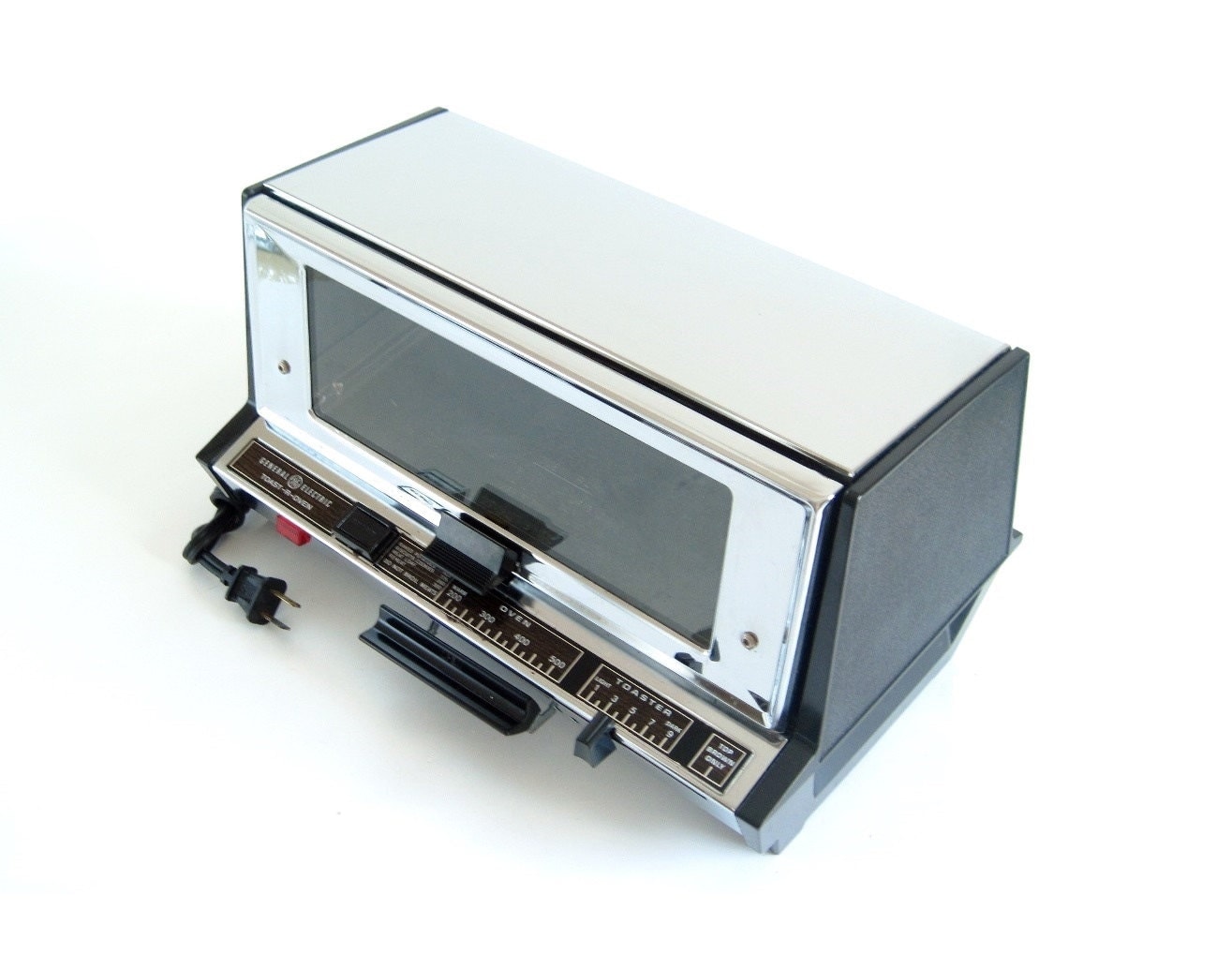 Toaster Oven Chrome GE General Electric ToastROven A12T93B