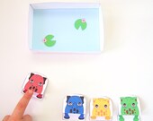 Printable Game - Frog Jump Craft