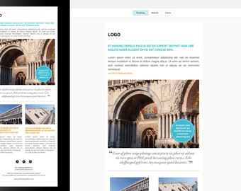 template mailchimp newsletter edm email marketing