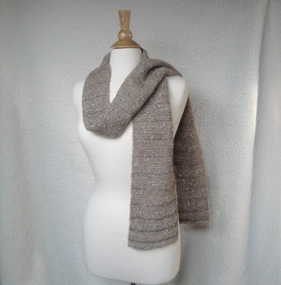 Scarves for women mauve brown and beige