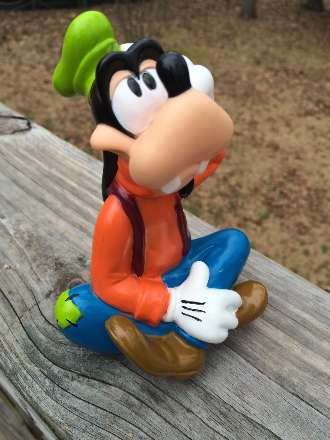 vintage goofy stuffed animal