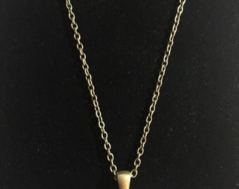 Vintage Rotary Phone Pendant with Necklace