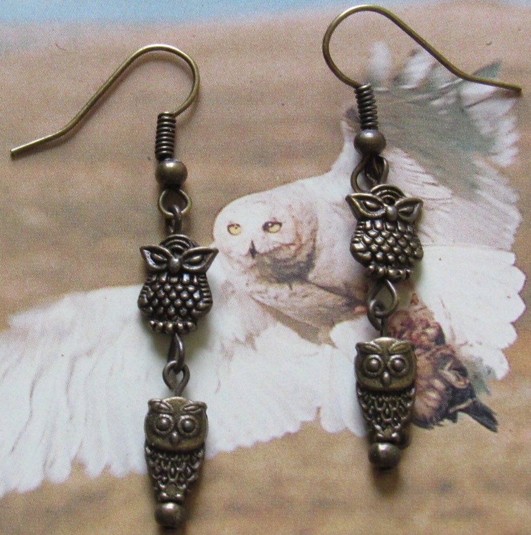 Owl Earrings
