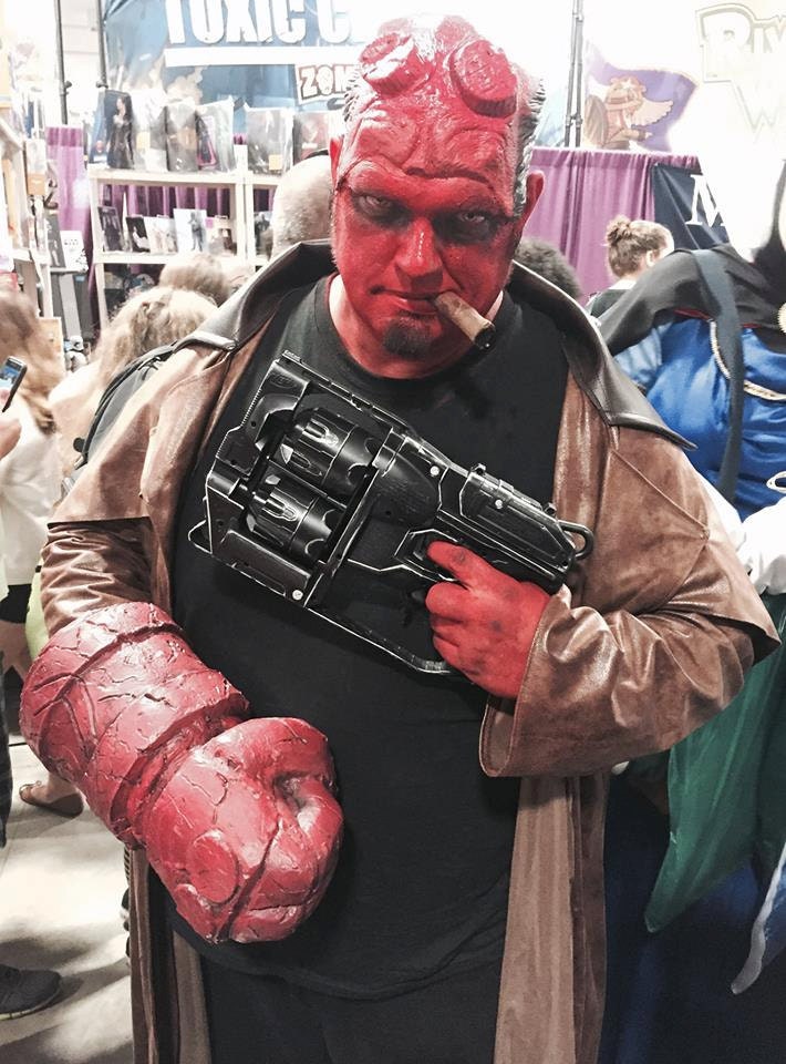 Hellboy gun nerf gun by ChrisinvictaDesigns on Etsy