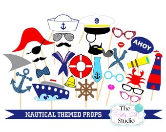 Nautical photo booth | Etsy