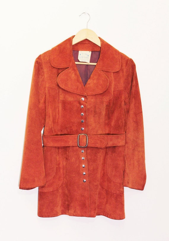 PENNY LANE Coat / Vintage 70s / SUEDE Jacket / by ForLoveoftheMoon