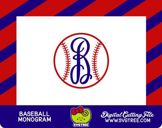 Download Baseball SVG Baseball Monogram SVG Baseball Decor Commercial
