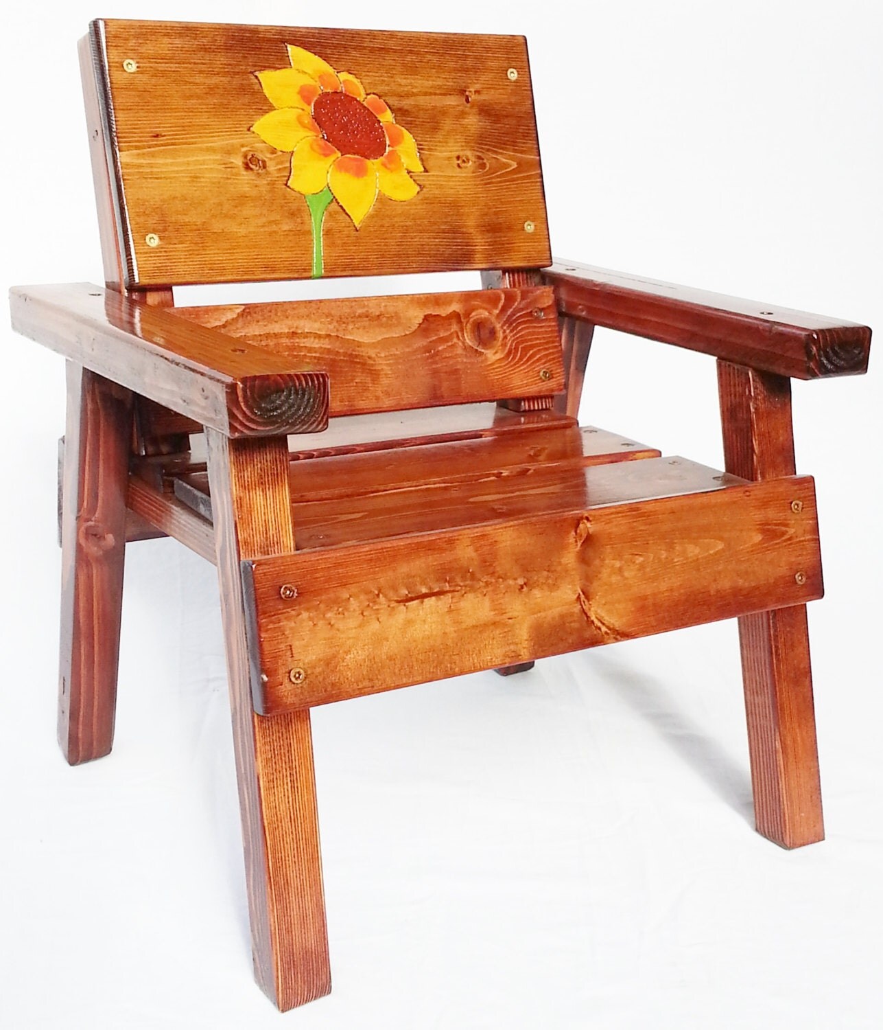 Kids Outdoor Furniture Childrens Wood Garden Chair Toddler