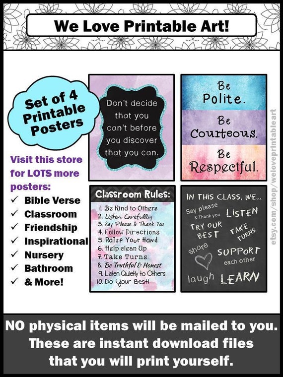 School Bathroom Rules classroom rules for teachers and students back to school School Bathroom Rules classroom rules for teachers and students back to school