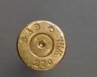 Fired Bullets (4) 270 Caliber Bullet Casings, Empty Shells, Free Shipping