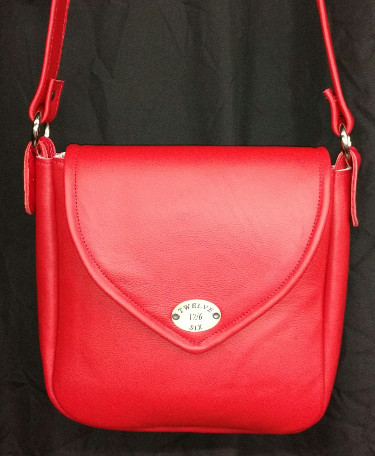 Handmade Leather Concealed Carry Messenger Bag