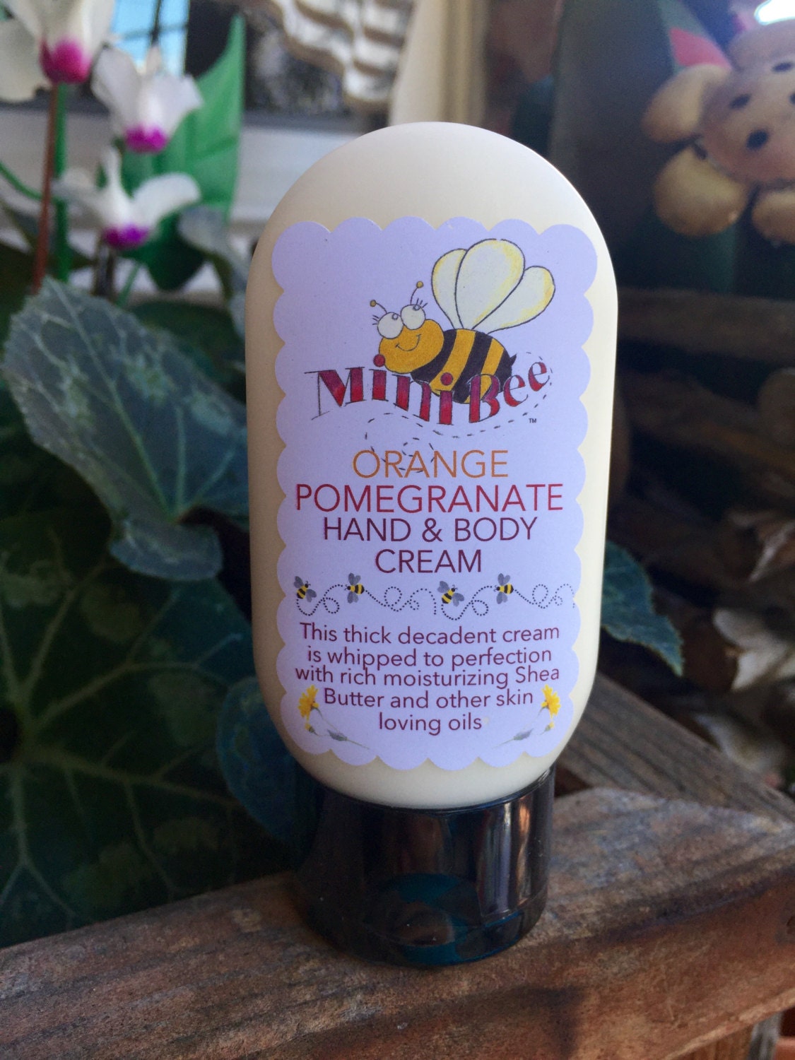 ORANGE POMEGRANATE Hand Cream Body Cream Shea Butter