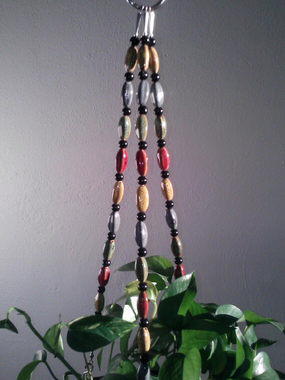 Glass Bead Plant Hanger